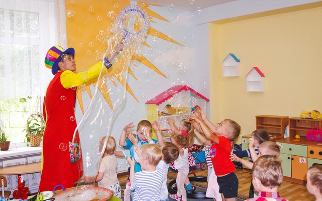 Шоу Мыльных Пузырей для детей во Владимире
